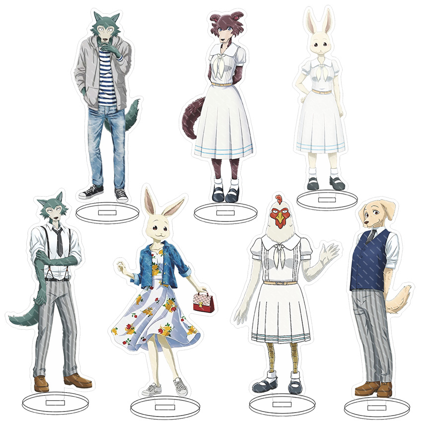 16CM Anime BEASTARS Legoshi Lo - Desk Accessories ulasan dan harga